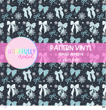 Christmas Bows Vinyl Collection - 3383