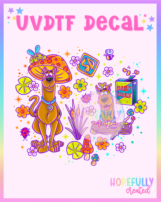 Scoob UVDTF Decal