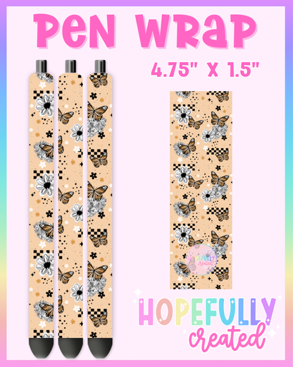 Butterly Floral Vinyl Collection - 3549