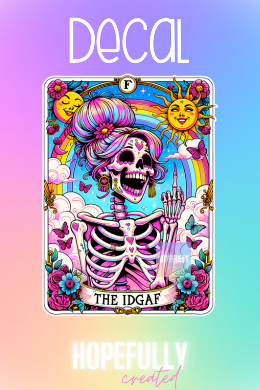 The IDGAF Decal-155