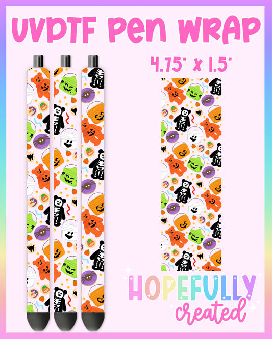 Nostalgic Halloween UVDTF Pen Wrap