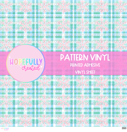 Christmas Snowflake Vinyl Collection - 3390