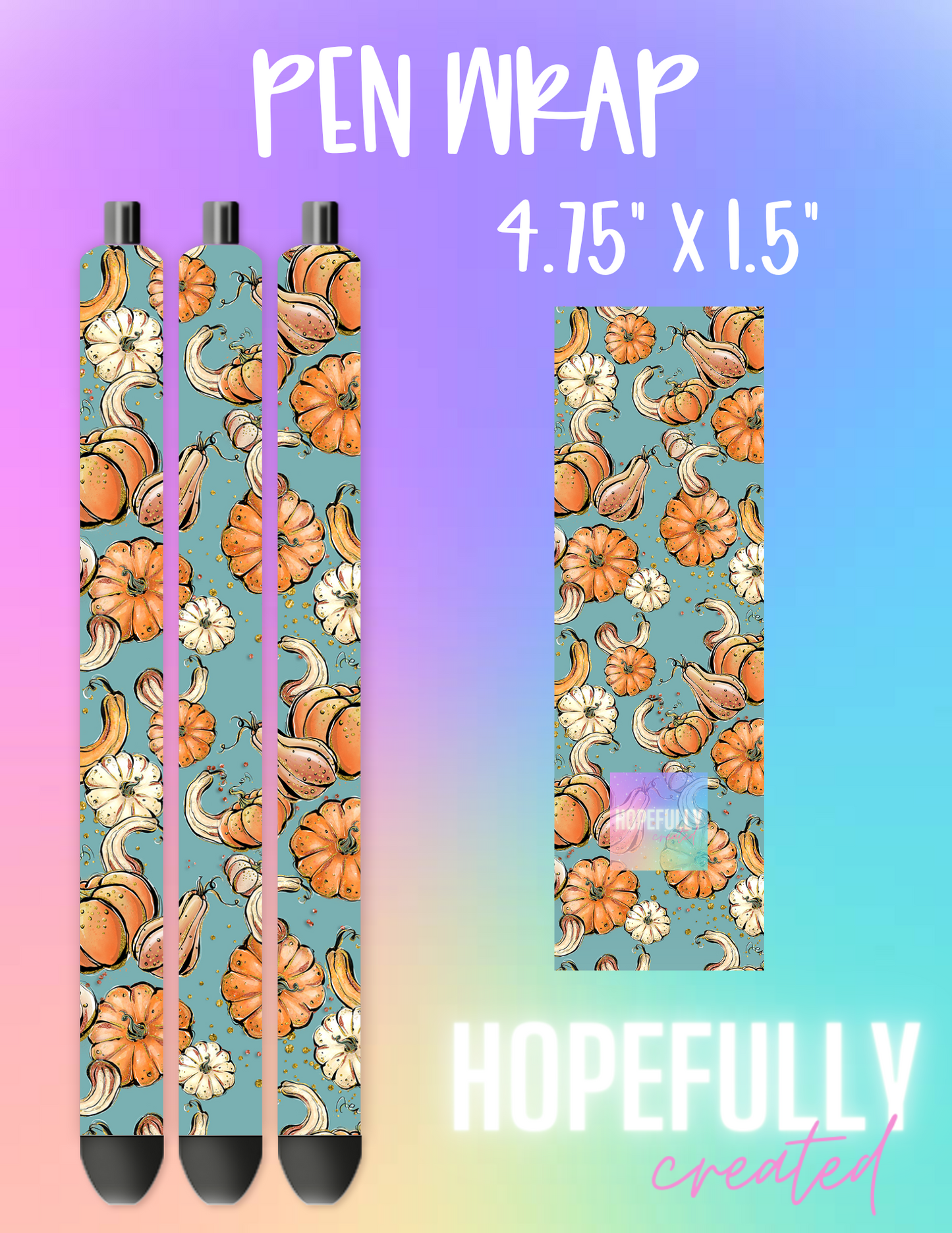 Pumpkins Pen Wrap-409