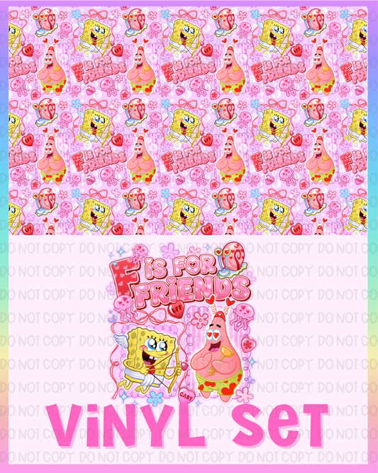 Vday Sponge Vinyl Set