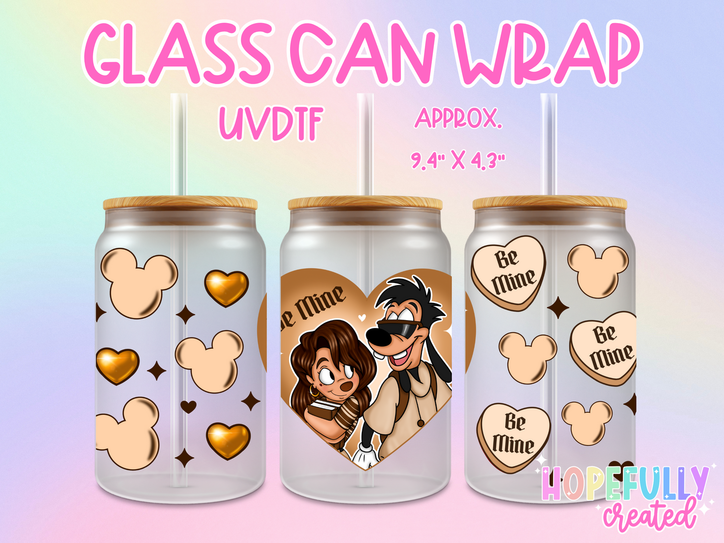 Max and Rox UVDTF Glass Can Wrap