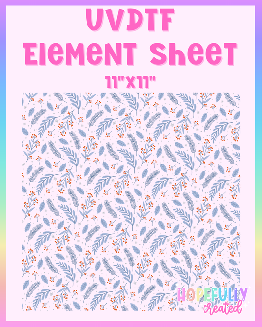 MistleToe UVDTF Element Sheet