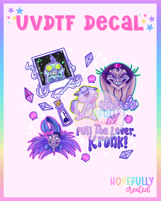 Yzma UVDTF Decal