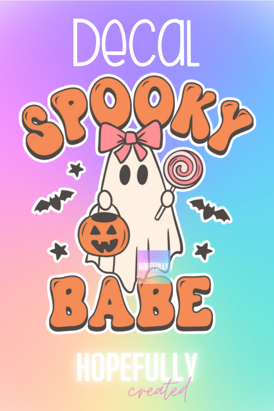 Spooky Babe Decal-13