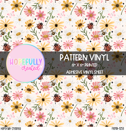 Floral Vinyl Collection- 1253