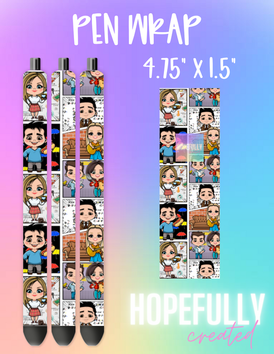 Friends Pen Wrap-662 VIP