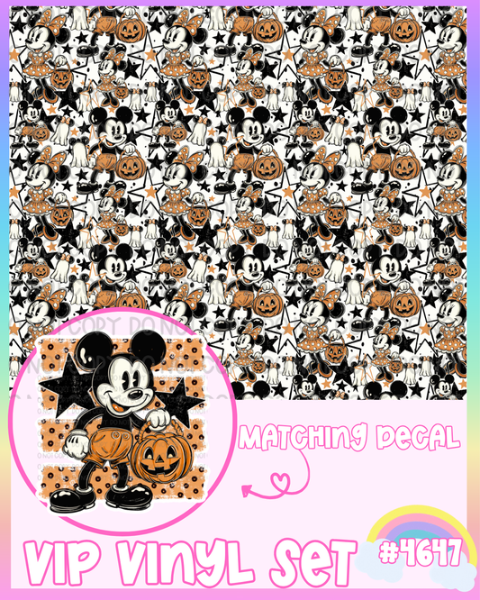 Halloween Mouse Vinyl Set