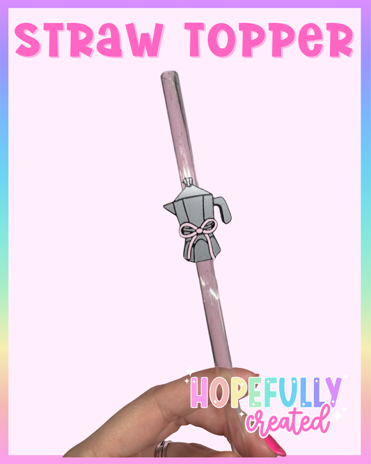 Coffee Straw Topper