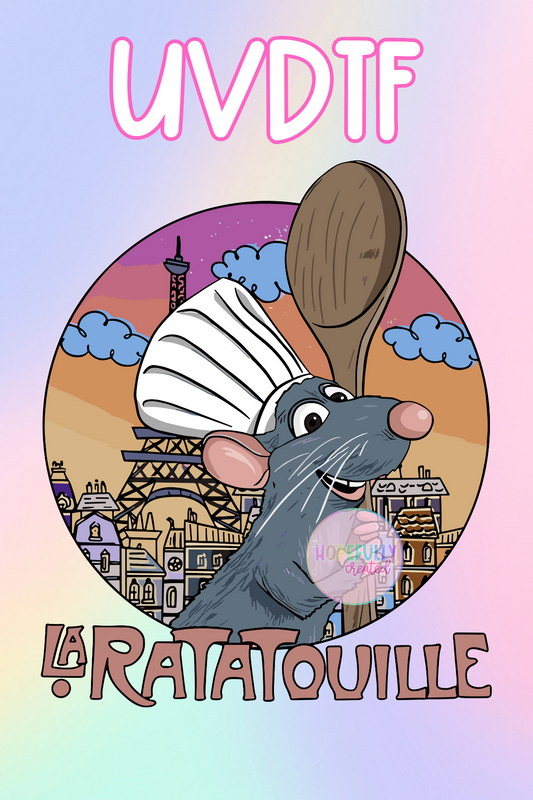 Ratatouille UVDTF Decal