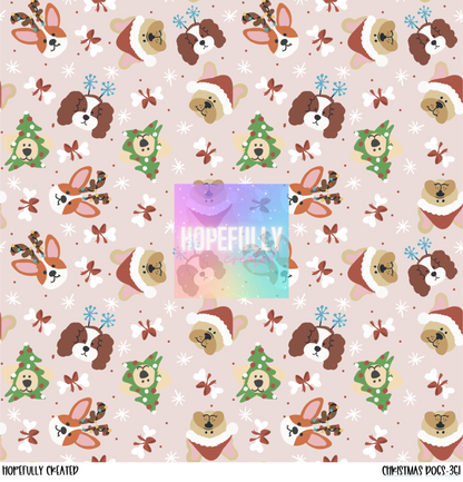Christmas Dogs Vinyl Collection - 361