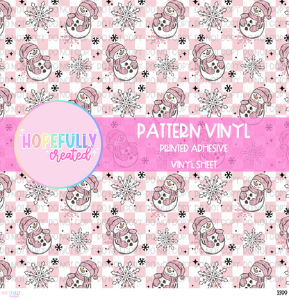 Pink Snowman Vinyl Collection - 3399