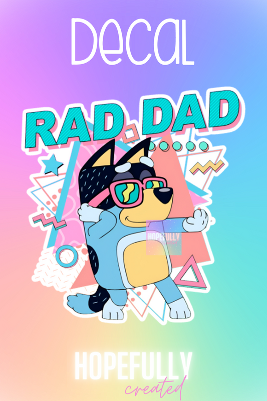 Rad Dad Decal-168 VIP