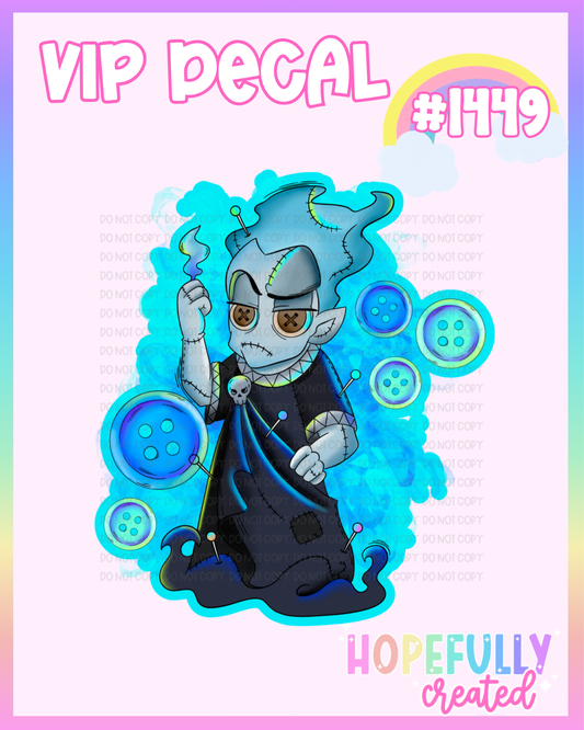 Villain Decal-1449 VIP