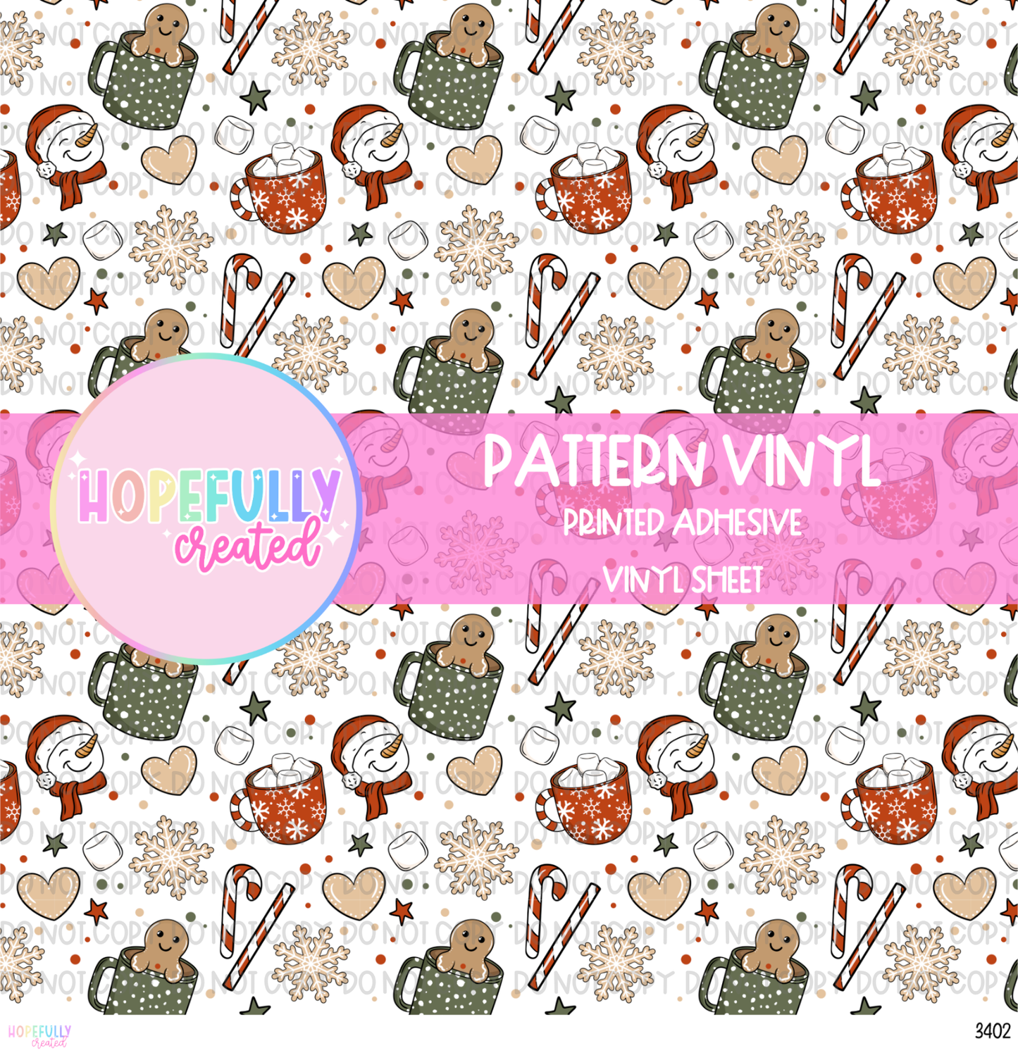 Christmas Cocoa Vinyl Collection - 3402