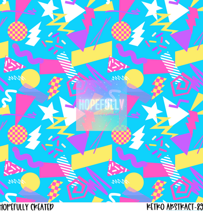 Retro Abstract Vinyl Collection-89