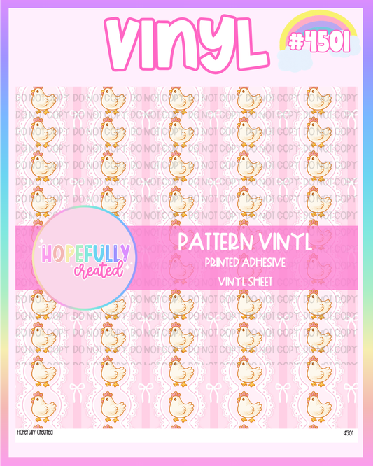 Lace Chickens Vinyl Collection - 4501