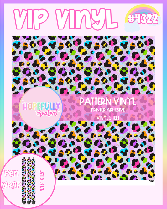 Mouse Leopard Vinyl Collection - 4322 VIP