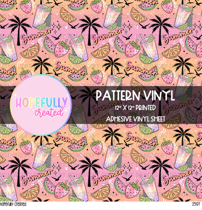 Summer Drinks Vinyl Collection - 2597