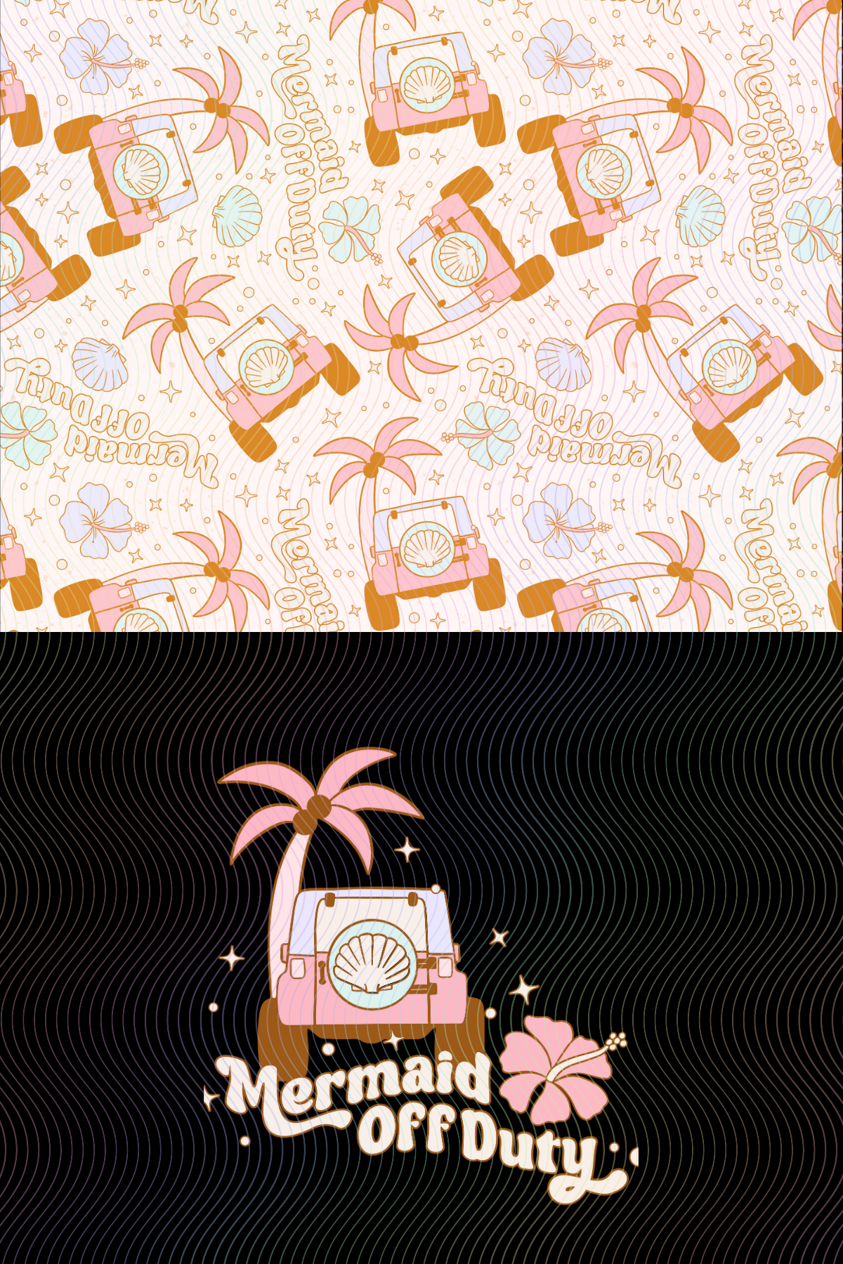 Mermaid Off Duty Vinyl Set