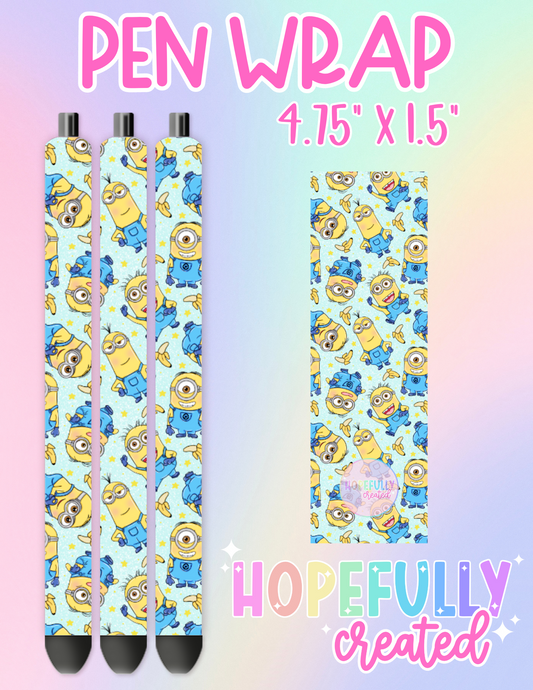 Minions Pen Wrap-1761 VIP