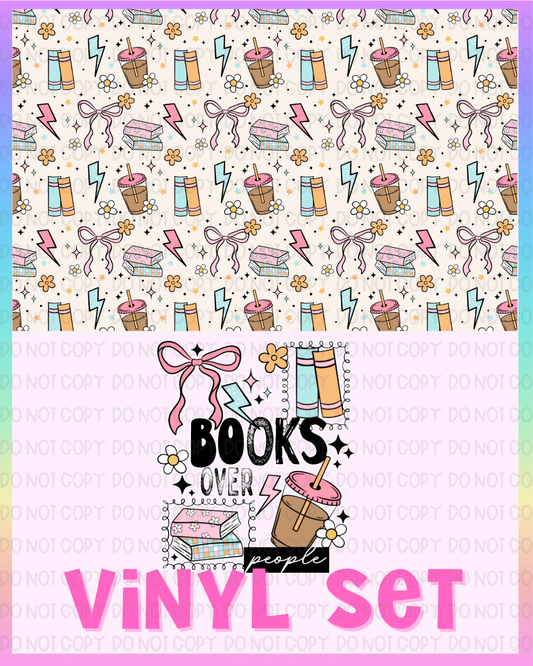 Books Vinyl Set