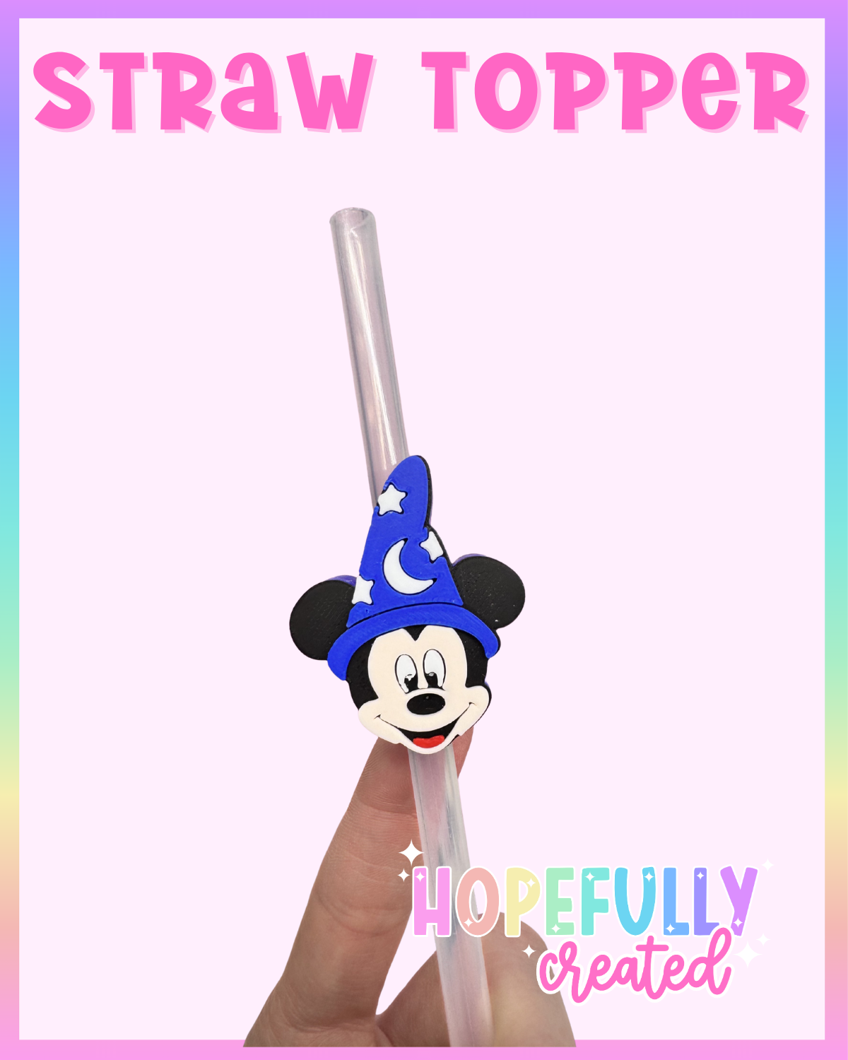 Magical Mouse Straw Topper
