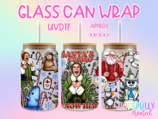 Elf UVDTF Glass Can Wrap