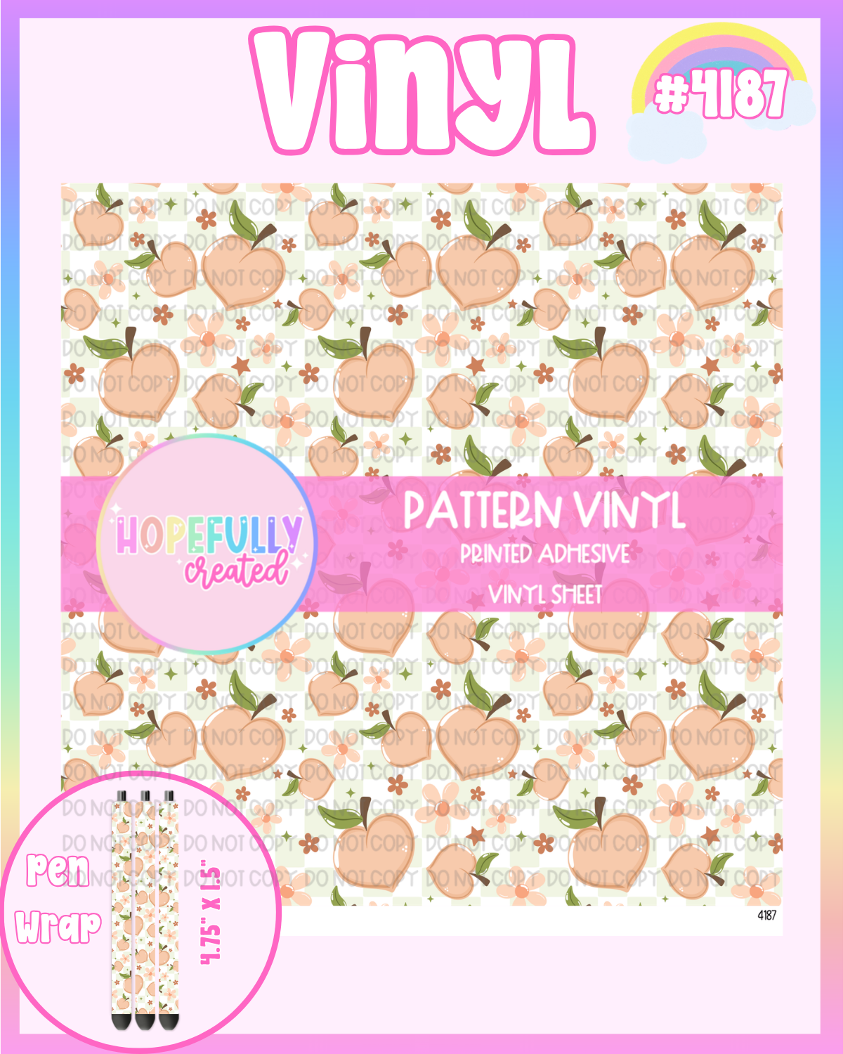 Peach Vinyl Collection - 4187
