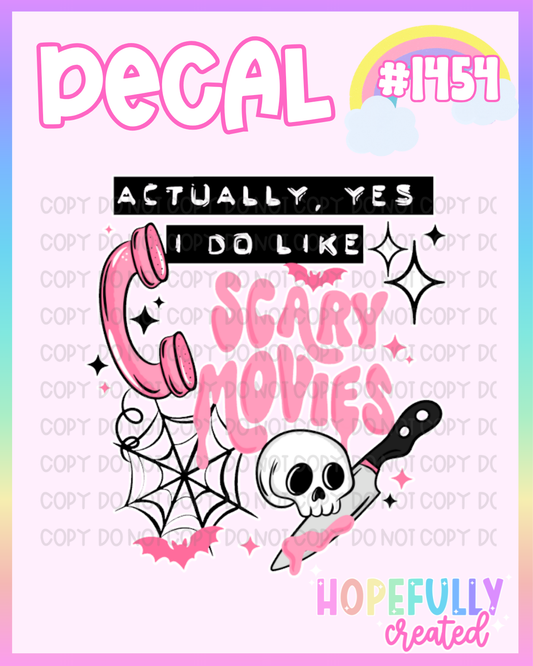 Scary Movies Decal-1454