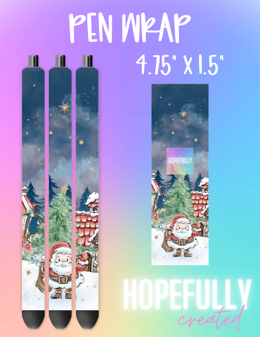 Winter Wonderland Night Pen Wrap-441