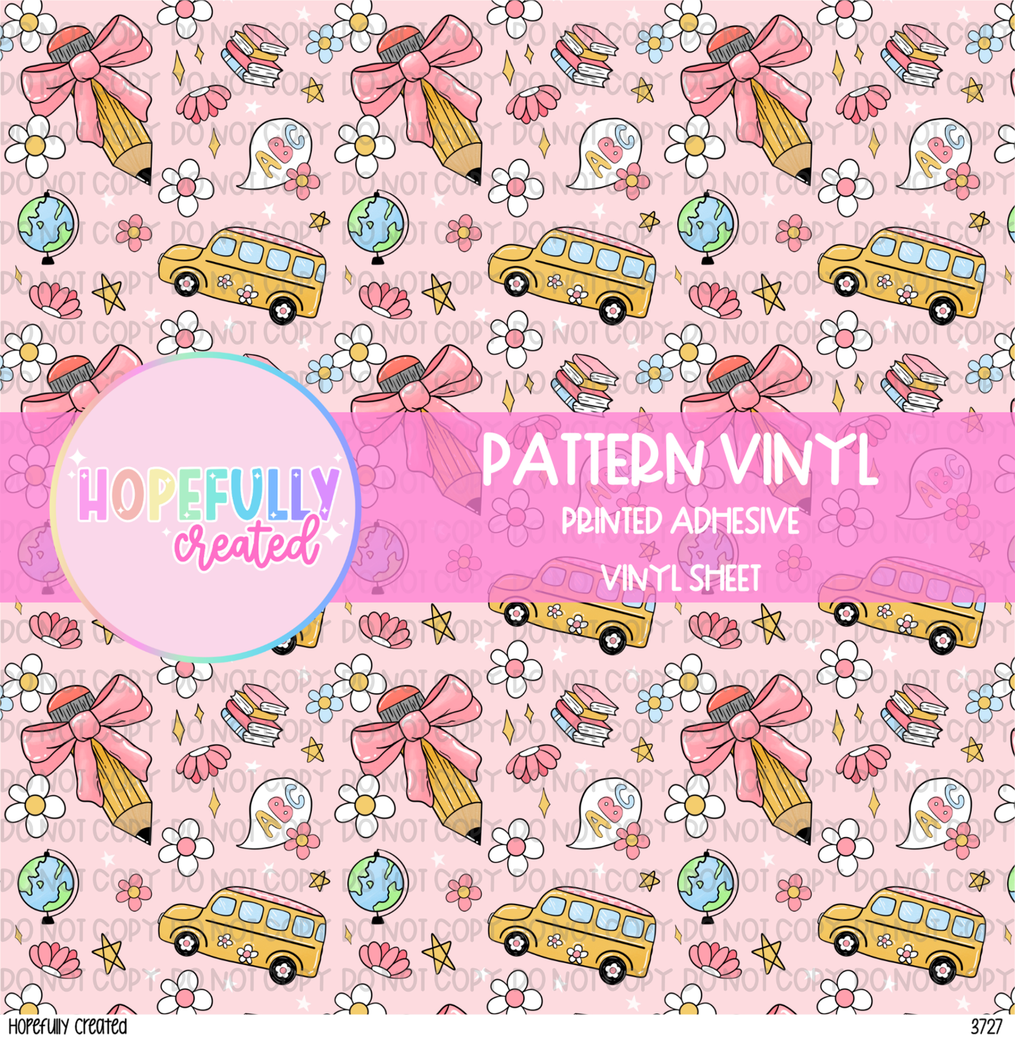 School Vinyl Collection- 3727