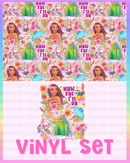 Moana Vinyl Set