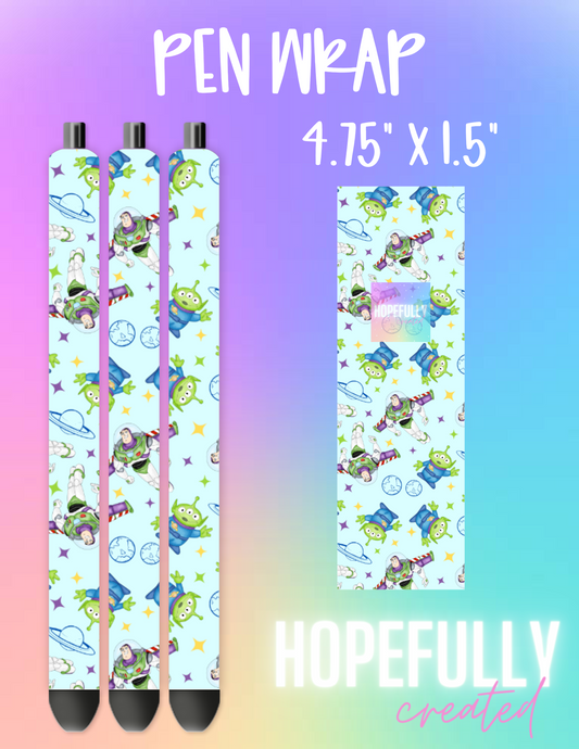 Space Ranger Pen Wrap-961 VIP