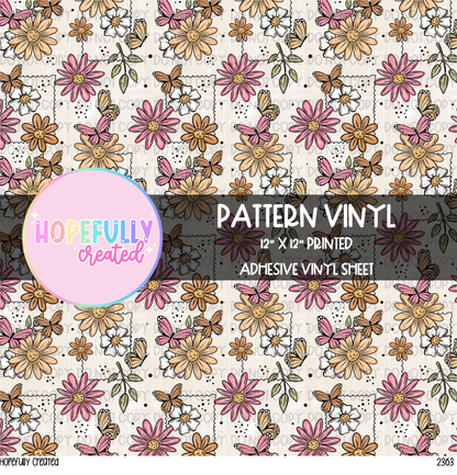Floral Vinyl Collection- 2363