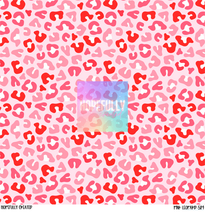 Pink Leopard Vinyl Collection - 584