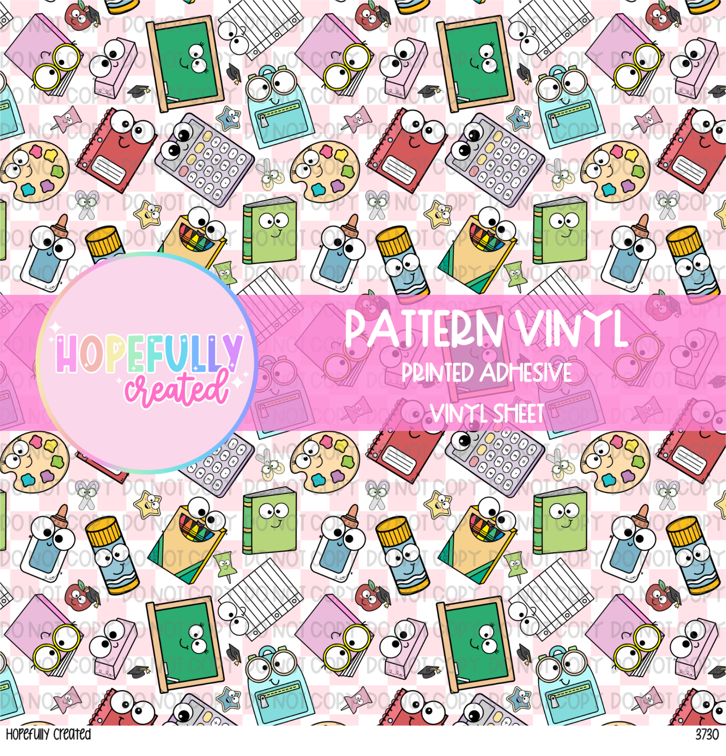 School Vinyl Collection- 3730