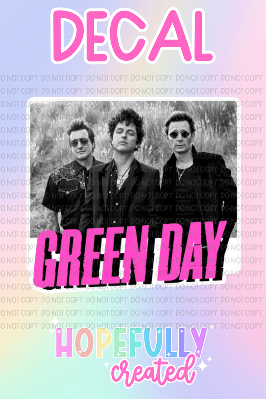 Green Day Decal-516 VIP