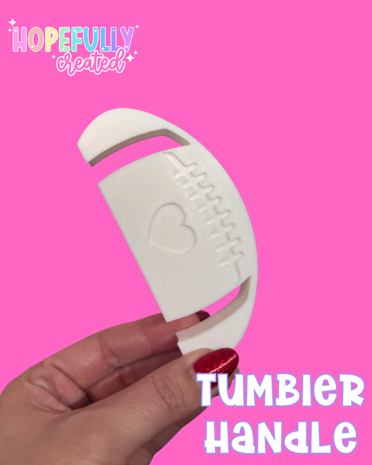 Football with Heart Handle