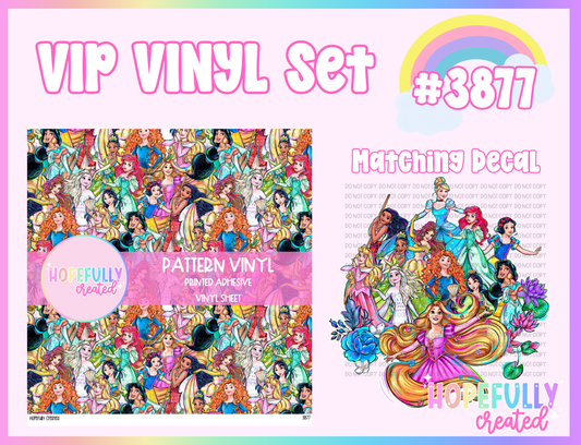 Princess Vinyl Set