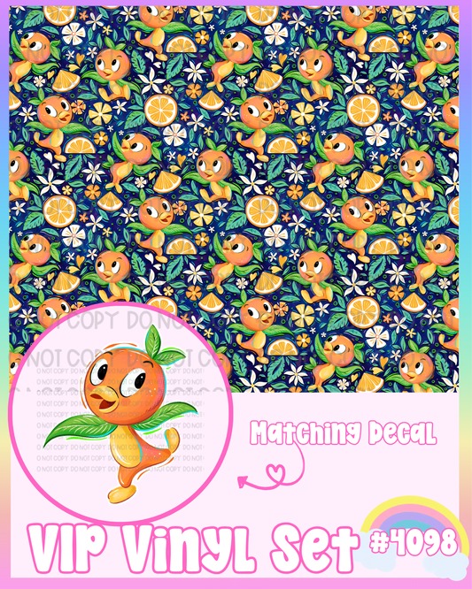 Orange Bird Vinyl Set