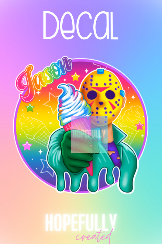 Jason Icecream Decal-189 VIP