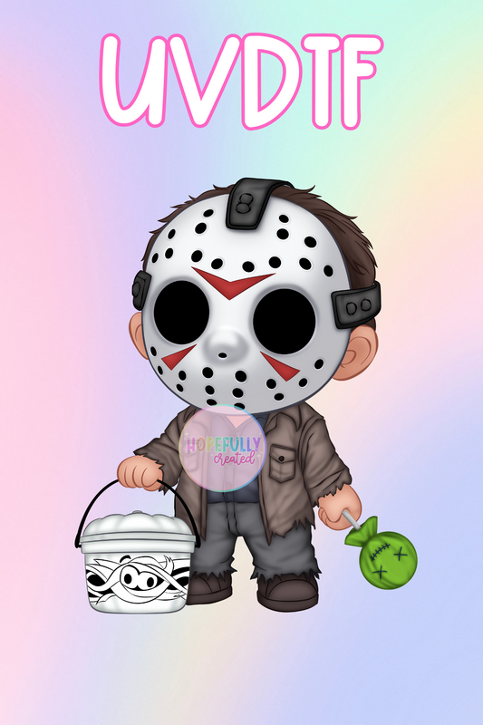 Horror Jason UVDTF Decal