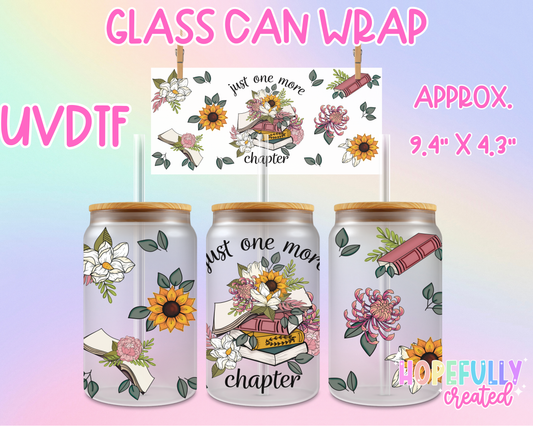 One more Chapter UVDTF Glass Can Wrap