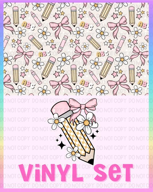 Pencil Vinyl Set