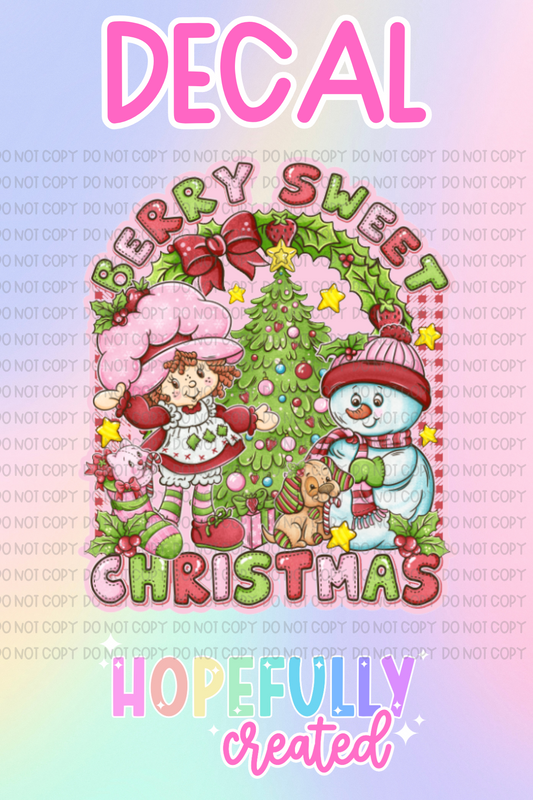 Christmas SS Decal-521 VIP