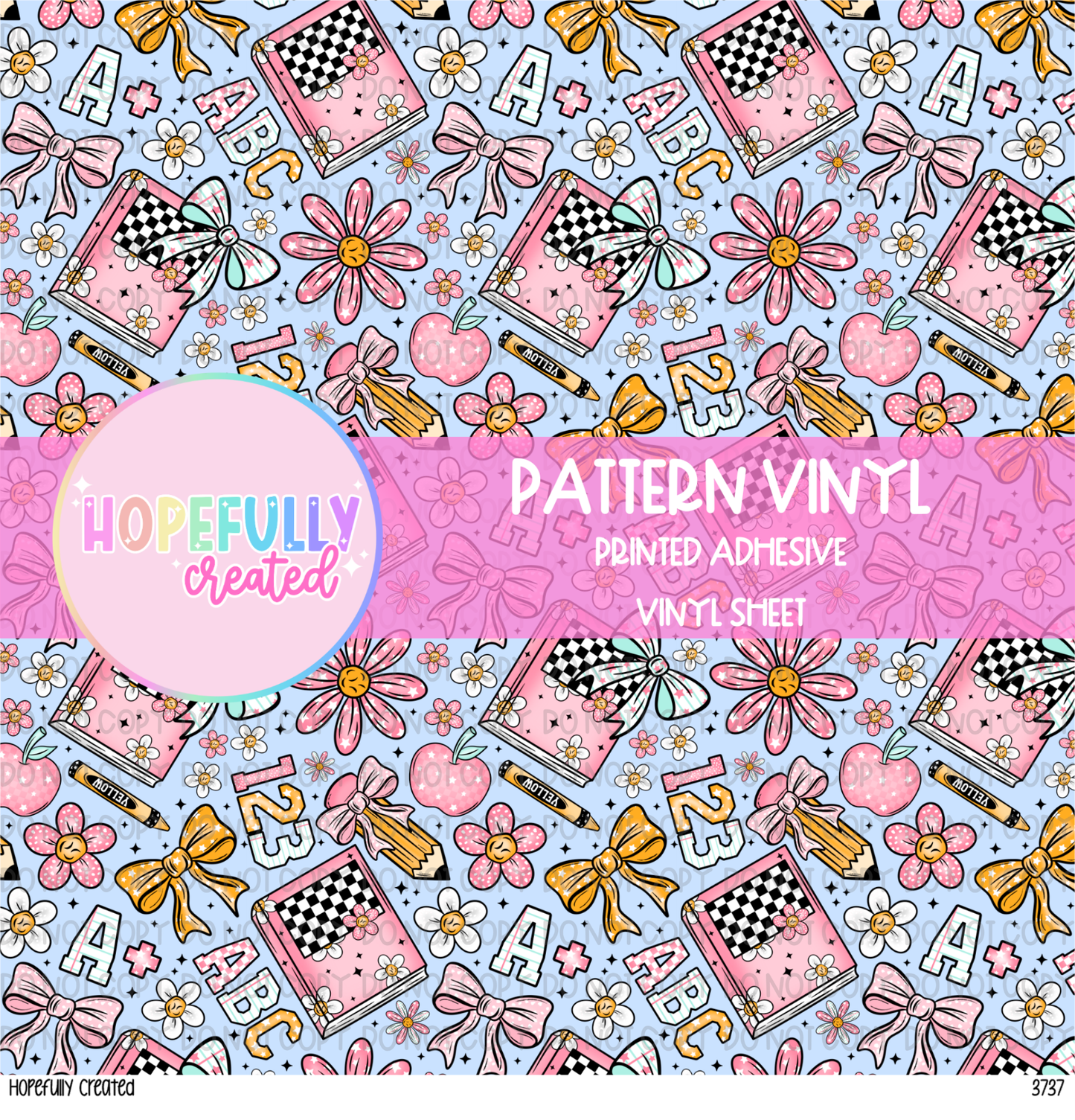 School Vinyl Collection- 3737